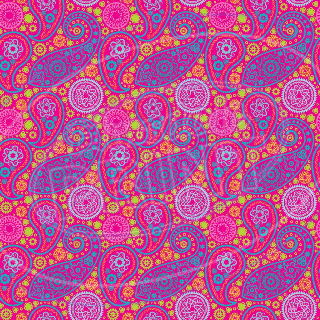 Bandana Paisley 016 Printed Pattern Vinyl