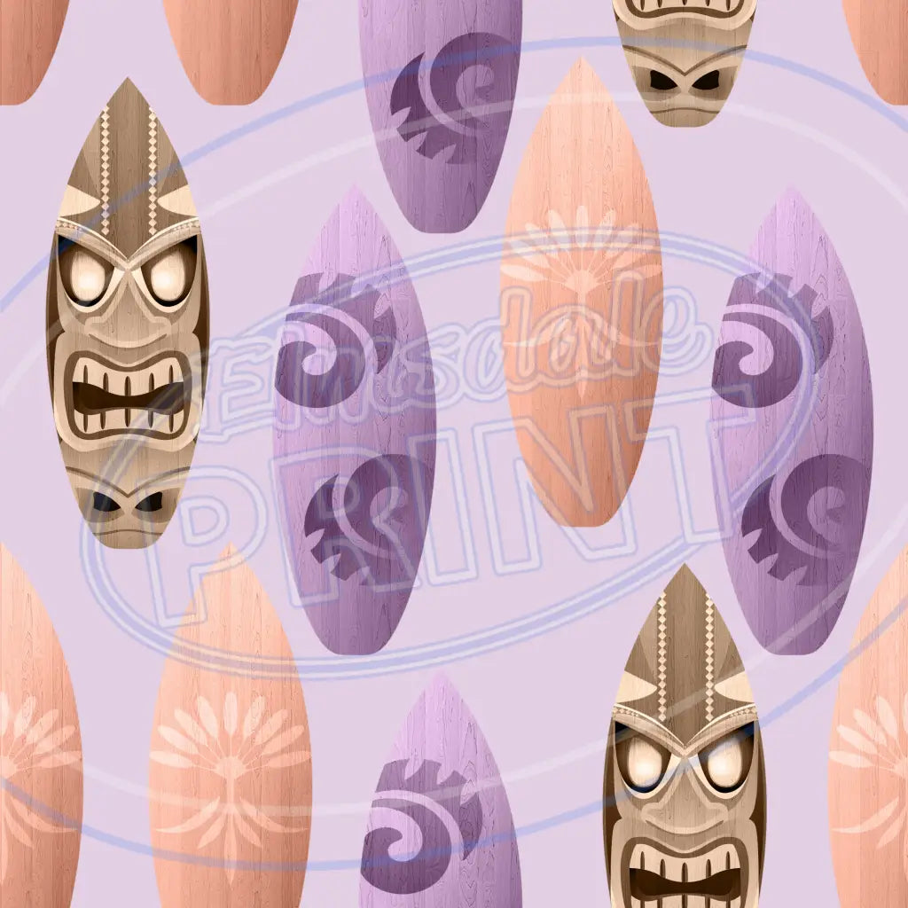 Beach Bums 002 Printed Pattern Vinyl