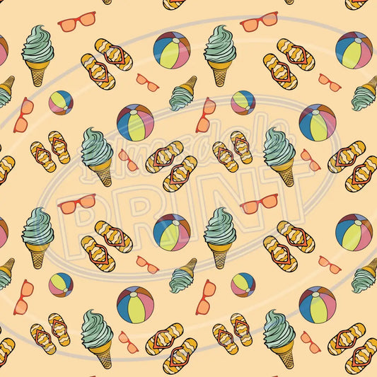 Beach Day 012 Printed Pattern Vinyl