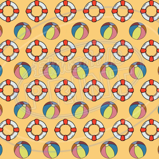 Beach Day 013 Printed Pattern Vinyl