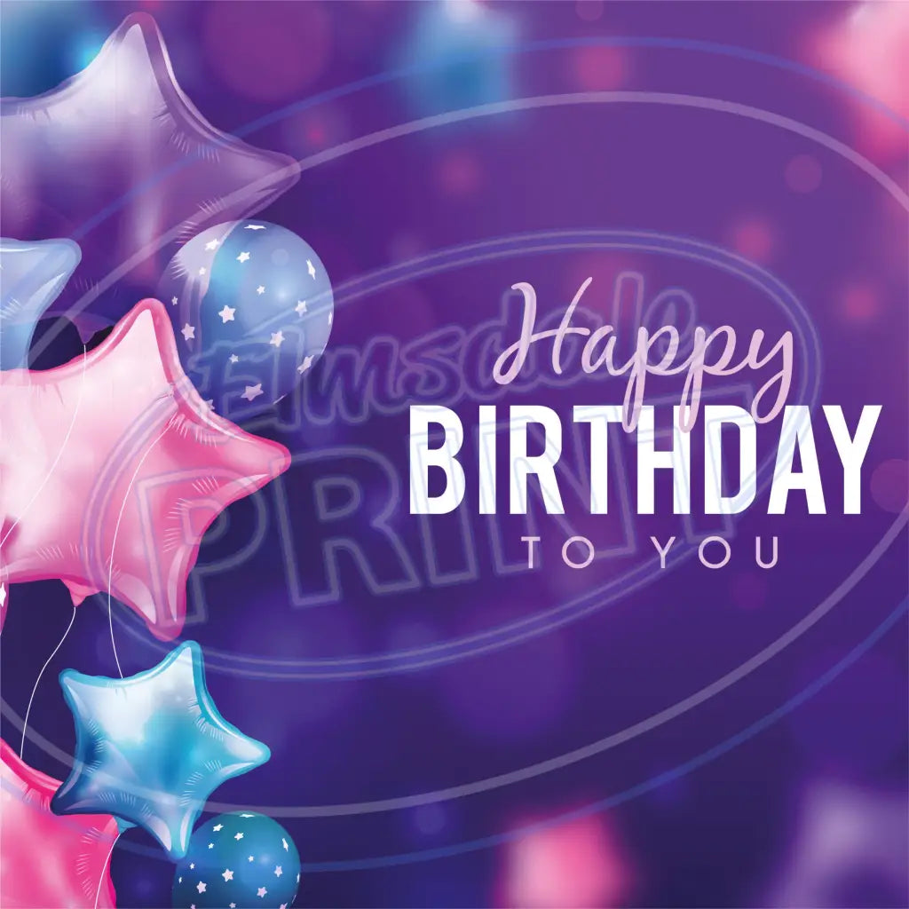 Birthday Bash 008 Printed Pattern Vinyl