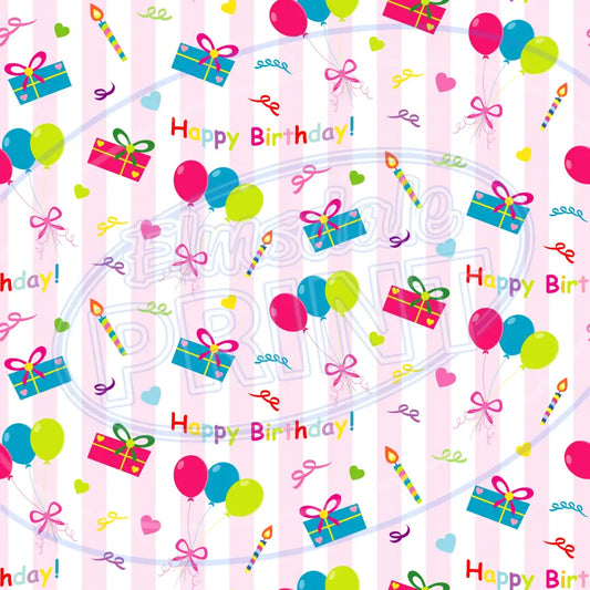 Birthday Paper 016 Printed Pattern Vinyl