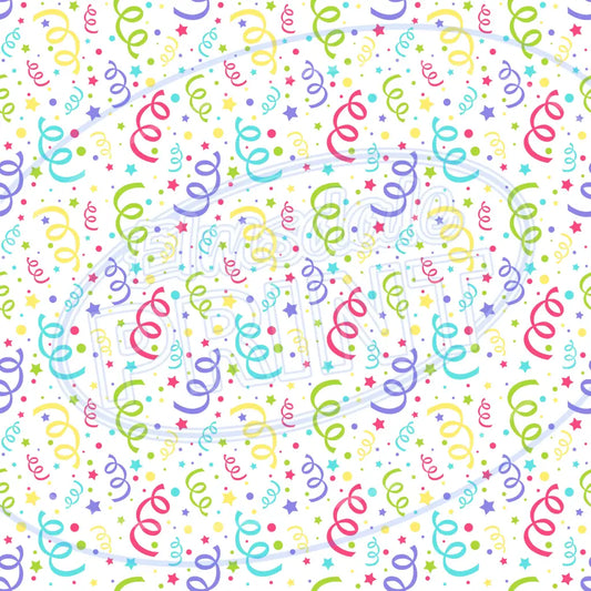 Birthday Wrap 008 Printed Pattern Vinyl