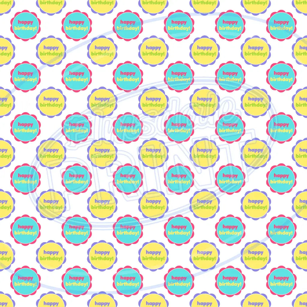 Birthday Wrap 014 Printed Pattern Vinyl