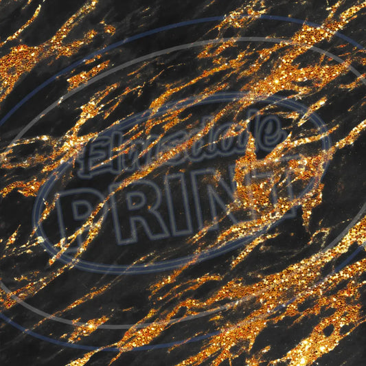 Bronze & Black Marble 003 Printed Pattern Vinyl