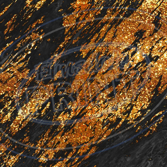 Bronze & Black Marble 004 Printed Pattern Vinyl