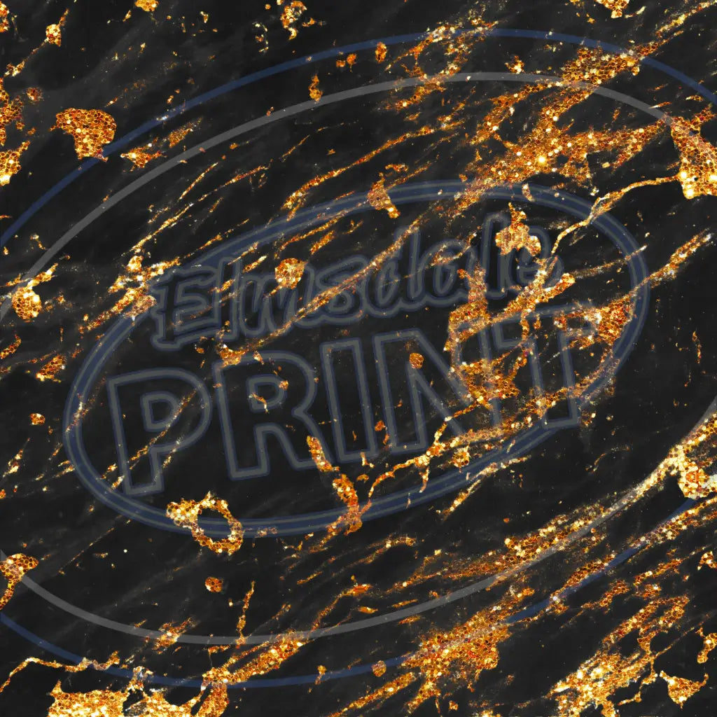 Bronze & Black Marble 008 Printed Pattern Vinyl