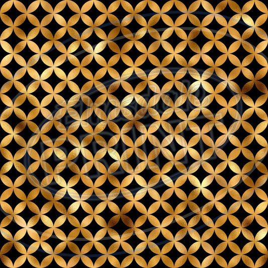 Black Gold 007 Printed Pattern Vinyl
