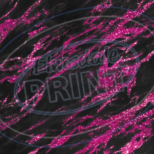 Pink & Black Marble 003 Printed Pattern Vinyl