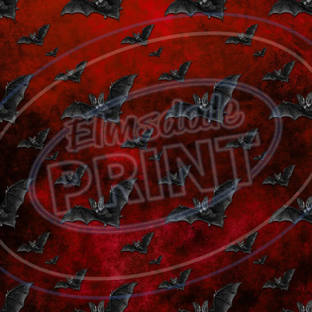 Blood Red 008 Printed Pattern Vinyl