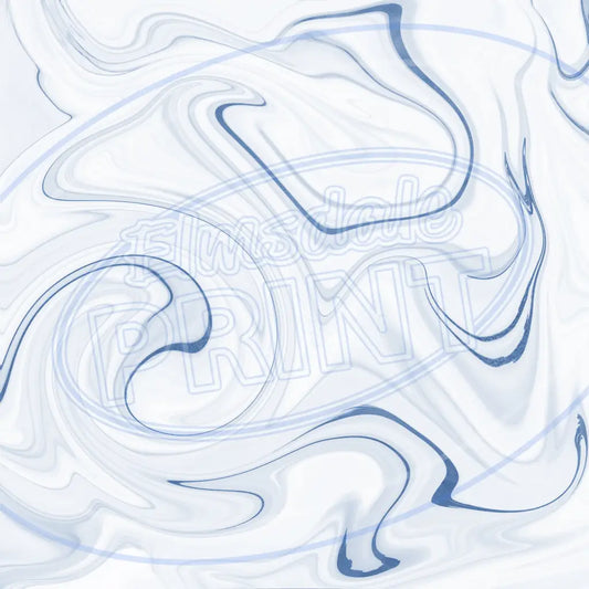 Blue Fade Pour 001 Printed Pattern Vinyl