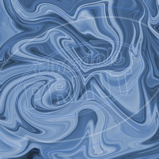 Blue Fade Pour 010 Printed Pattern Vinyl