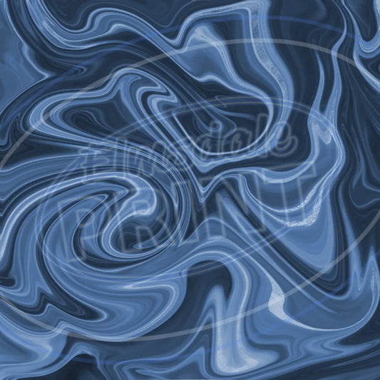 Blue Fade Pour 012 Printed Pattern Vinyl