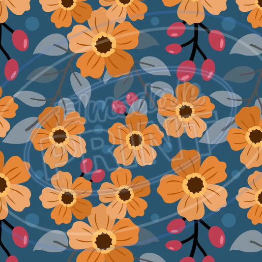 Boho Bloom 002 Printed Pattern Vinyl
