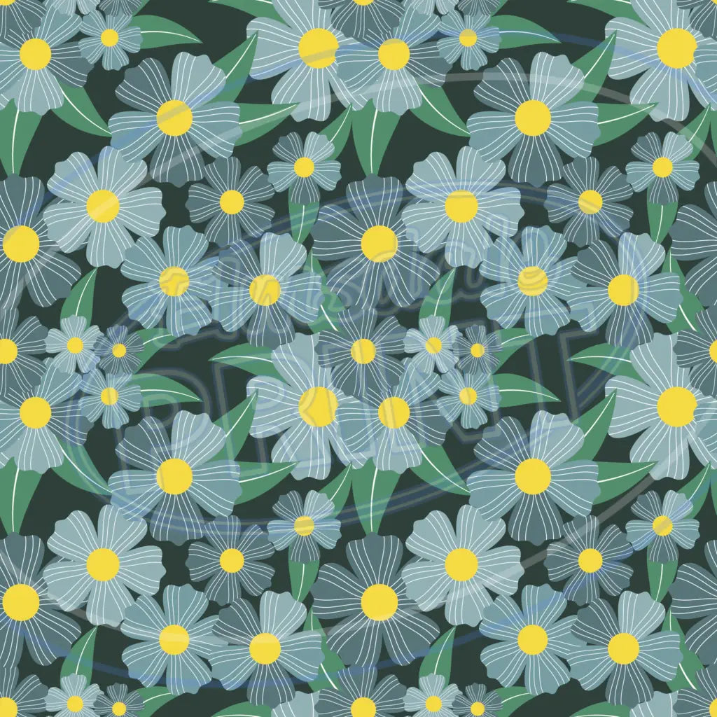Boho Bloom 012 Printed Pattern Vinyl