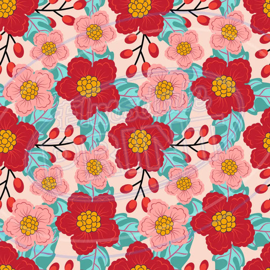 Boho Bloom 016 Printed Pattern Vinyl