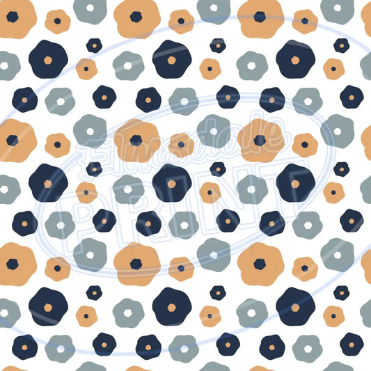 Boho Petals 002 Printed Pattern Vinyl