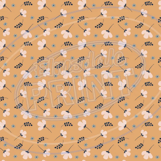 Boho Petals 006 Printed Pattern Vinyl