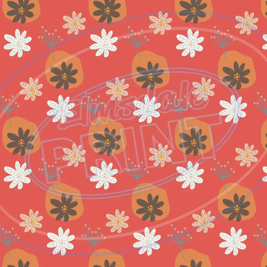 Boho Petals 016 Printed Pattern Vinyl