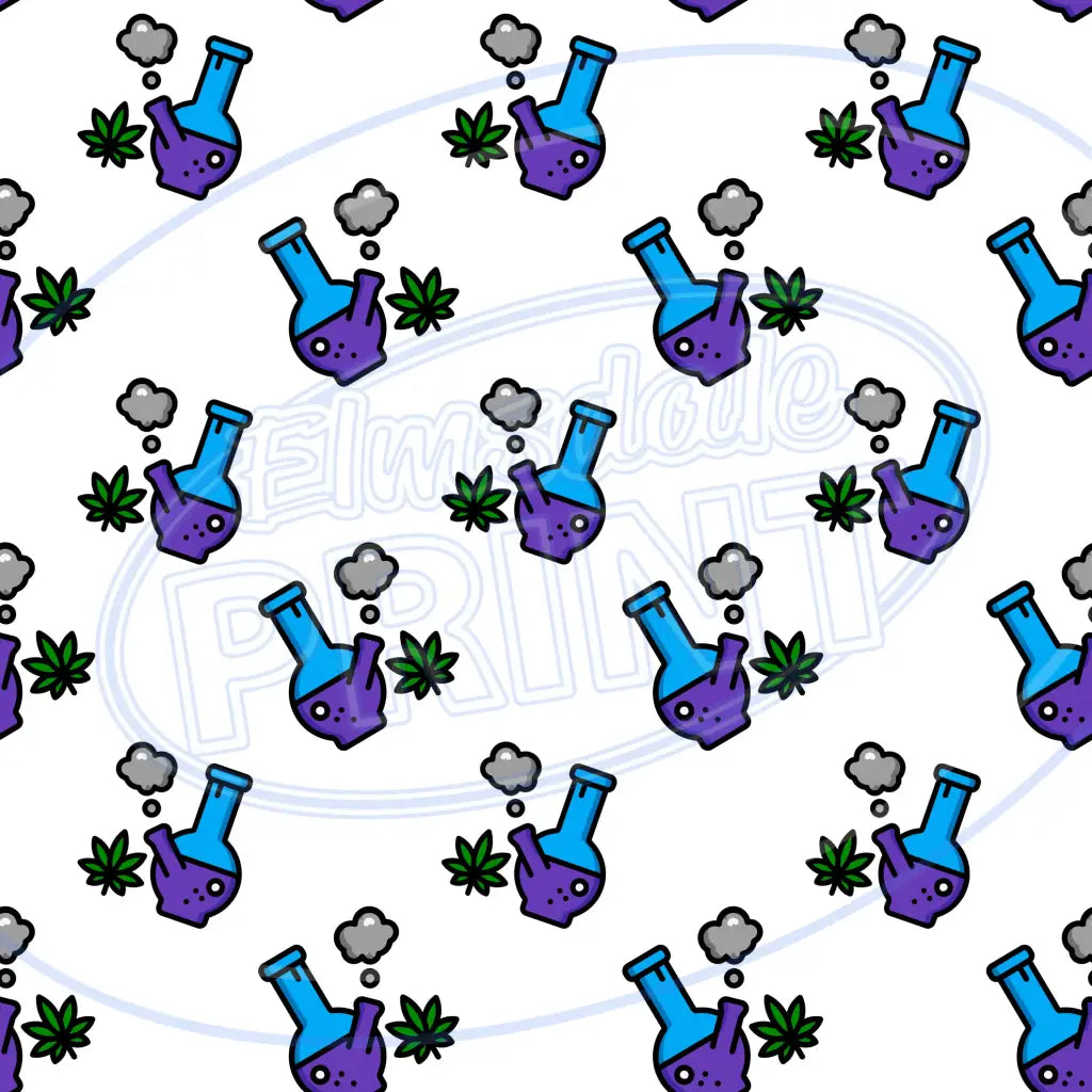 Bong Sesh 009 Printed Pattern Vinyl
