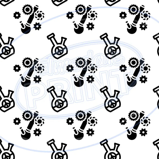 Bong Sesh 018 Printed Pattern Vinyl