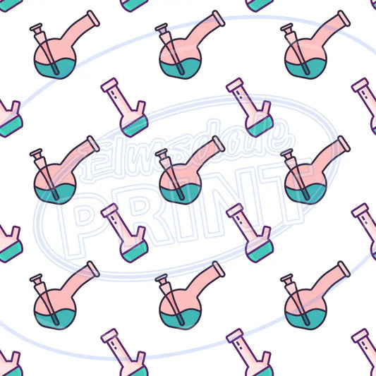 Bong Sesh 019 Printed Pattern Vinyl