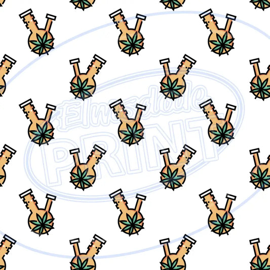Bong Sesh 021 Printed Pattern Vinyl