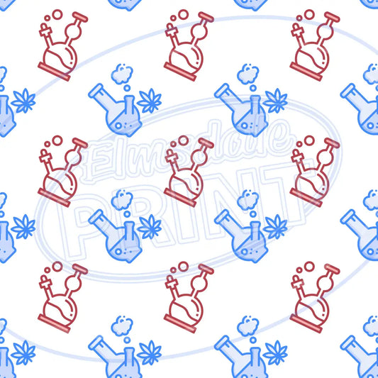 Bong Sesh 022 Printed Pattern Vinyl