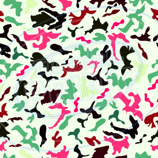 Bright Camo 002 Printed Pattern Vinyl