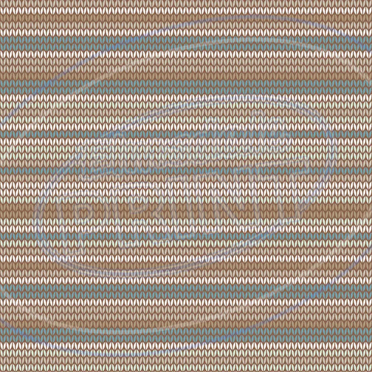 Boho Woolies 009 Printed Pattern Vinyl