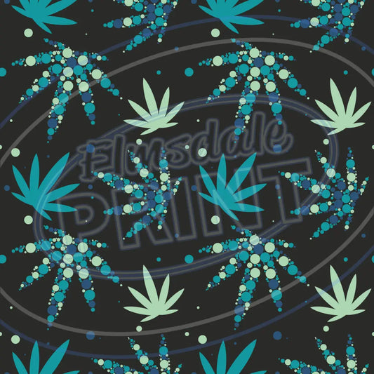 Bubble Leaf 003 Printed Pattern Vinyl