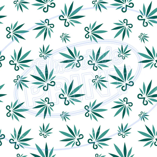 Bubble Leaf 005 Printed Pattern Vinyl