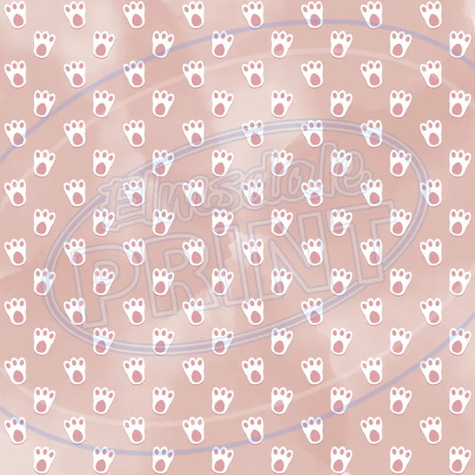 Bunny Paws 001 Printed Pattern Vinyl