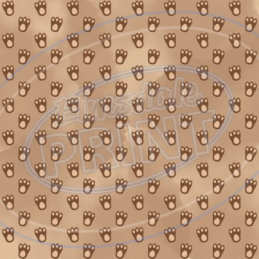 Bunny Paws 002 Printed Pattern Vinyl