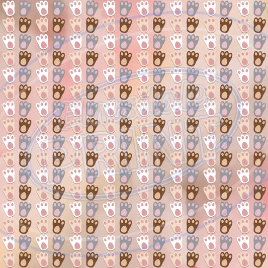 Bunny Paws 009 Printed Pattern Vinyl