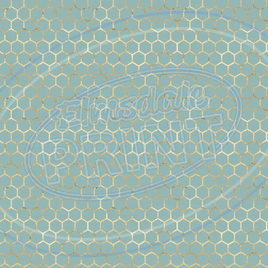 Burgundy Bees 001 Printed Pattern Vinyl