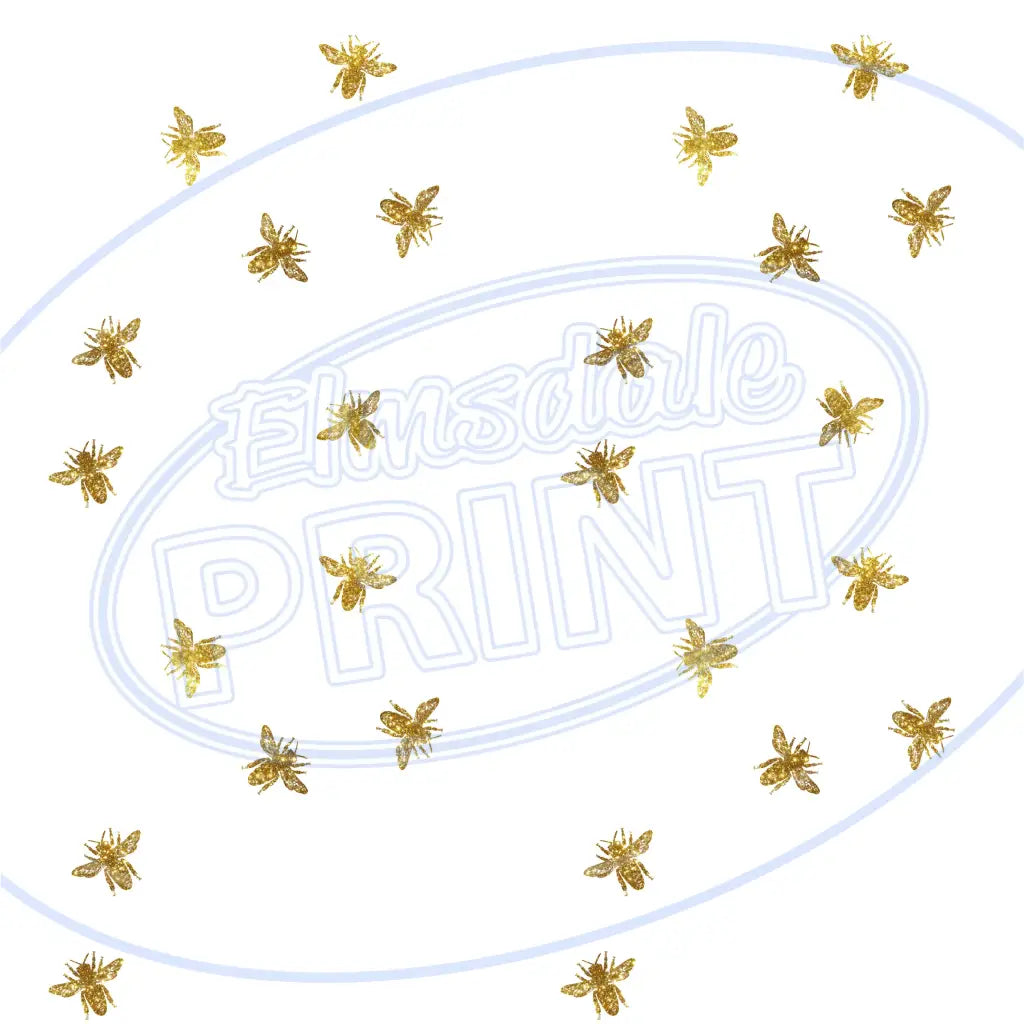 Burgundy Bees 016 Printed Pattern Vinyl