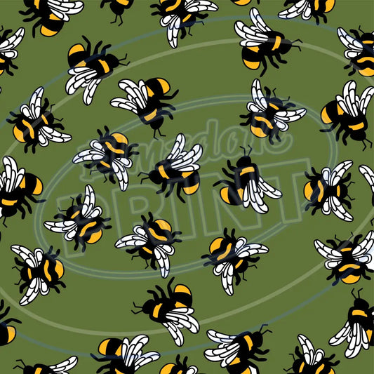 Busy Bees 003 Printed Pattern Vinyl