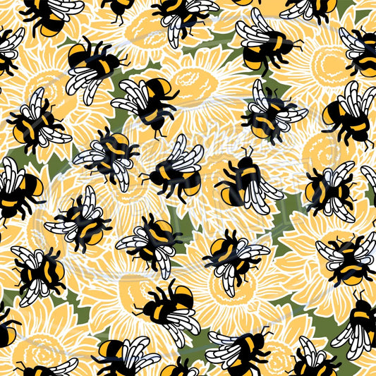 Busy Bees 004 Printed Pattern Vinyl