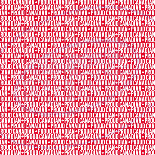 Canada Party 007 Printed Pattern Vinyl