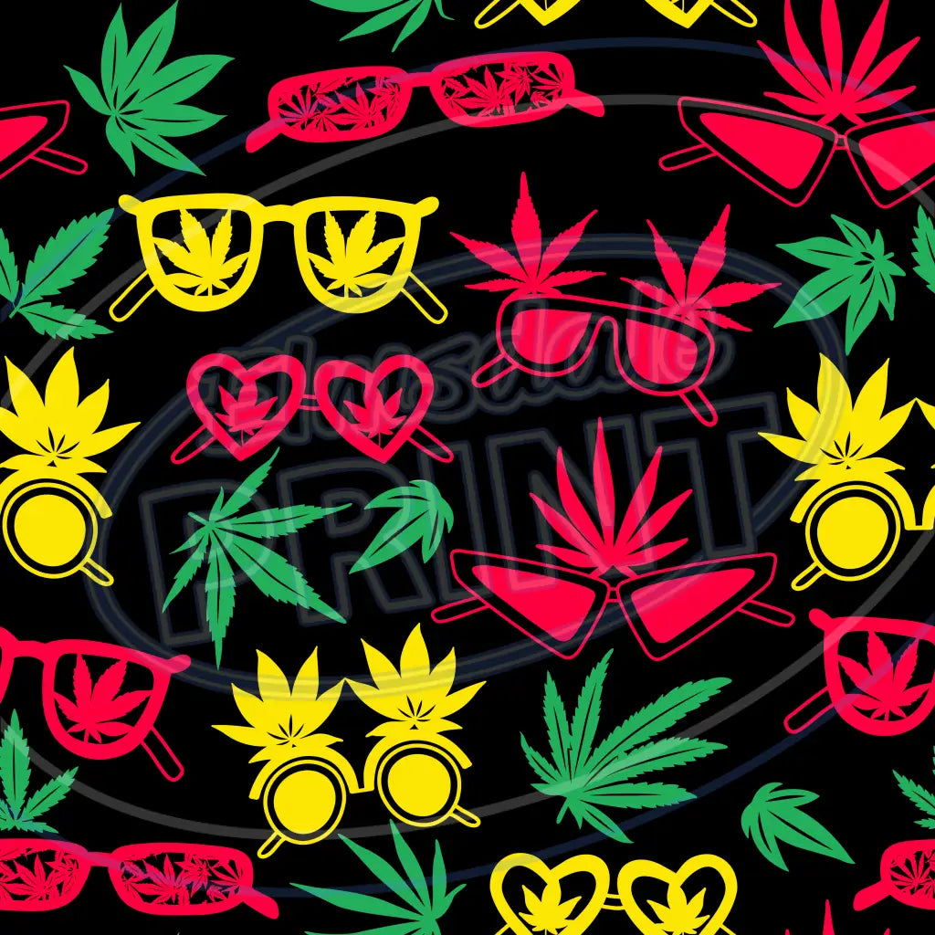 Canna Camper 006 Printed Pattern Vinyl