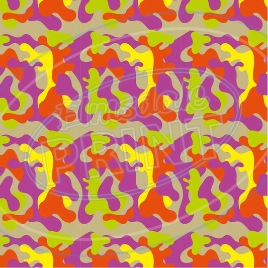 Army Wife Camo 007 Printed Pattern Vinyl