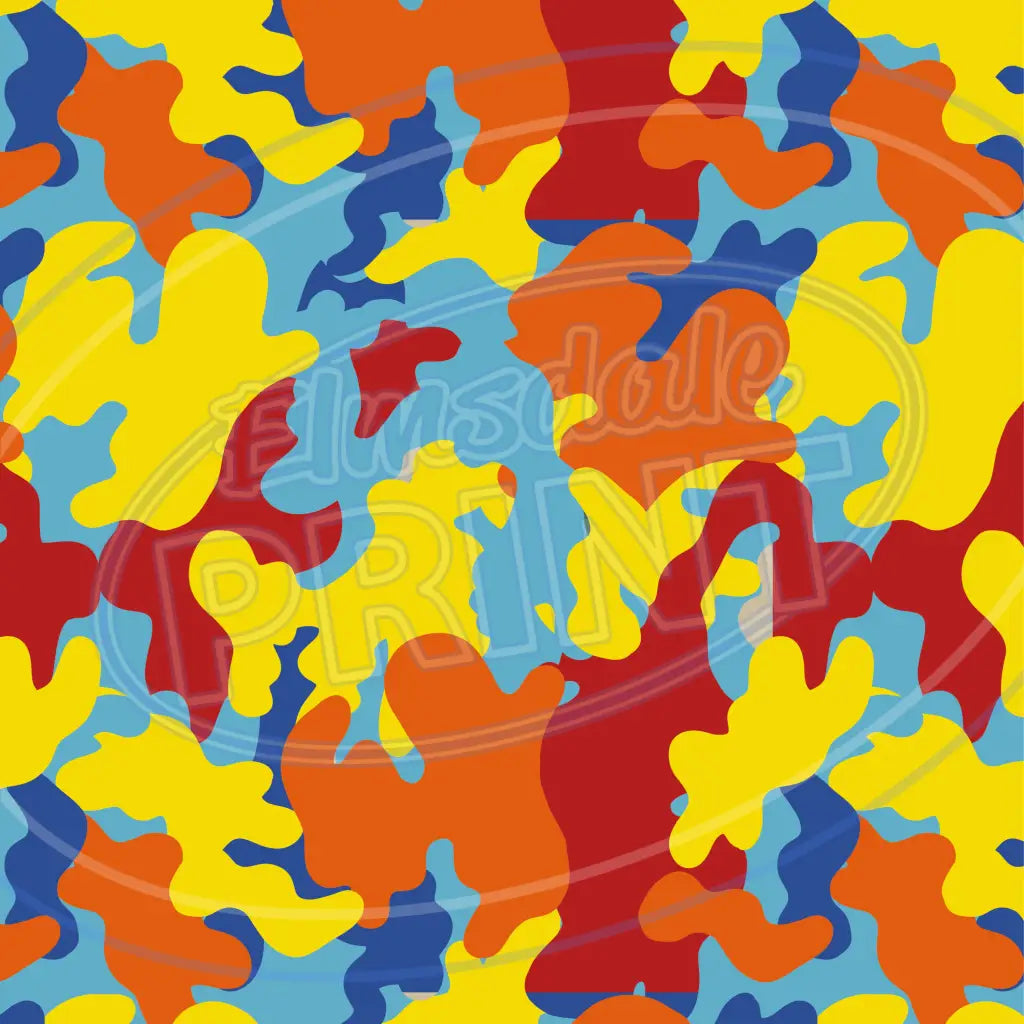 Army Wife Camo 008 Printed Pattern Vinyl