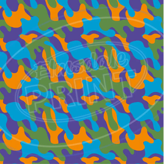 Army Wife Camo 009 Printed Pattern Vinyl