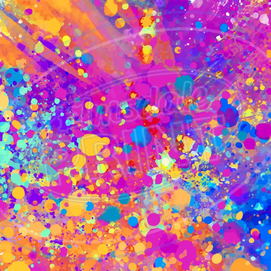 Carnival Splatter 006 Printed Pattern Vinyl