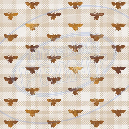 Cinnamon Honey 001 Printed Pattern Vinyl