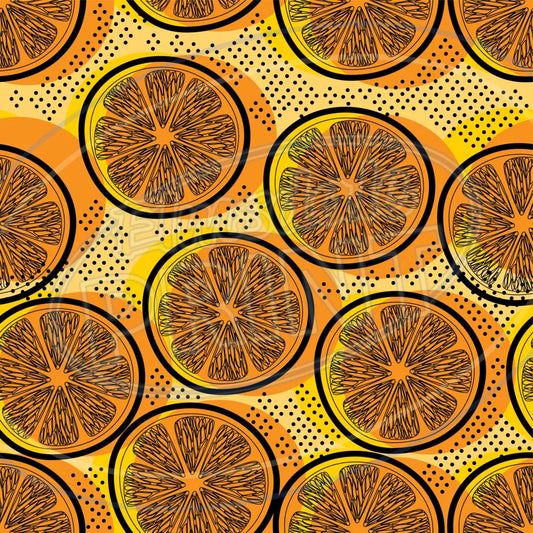 Citrus Lemonade 002 Printed Pattern Vinyl