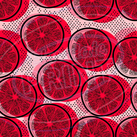 Citrus Lemonade 004 Printed Pattern Vinyl