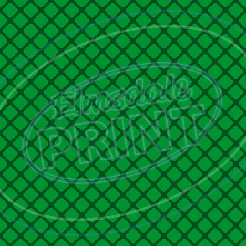 Clover Craze 001 Printed Pattern Vinyl