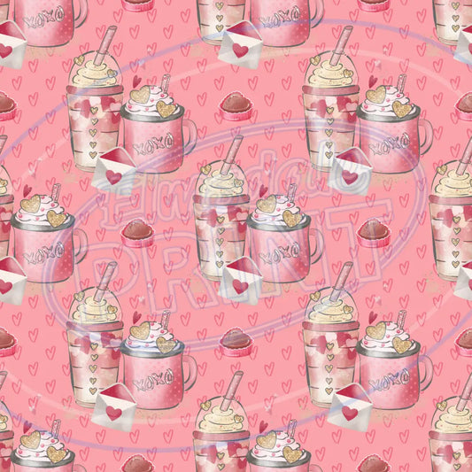 Coffee Lovers 001 Printed Pattern Vinyl